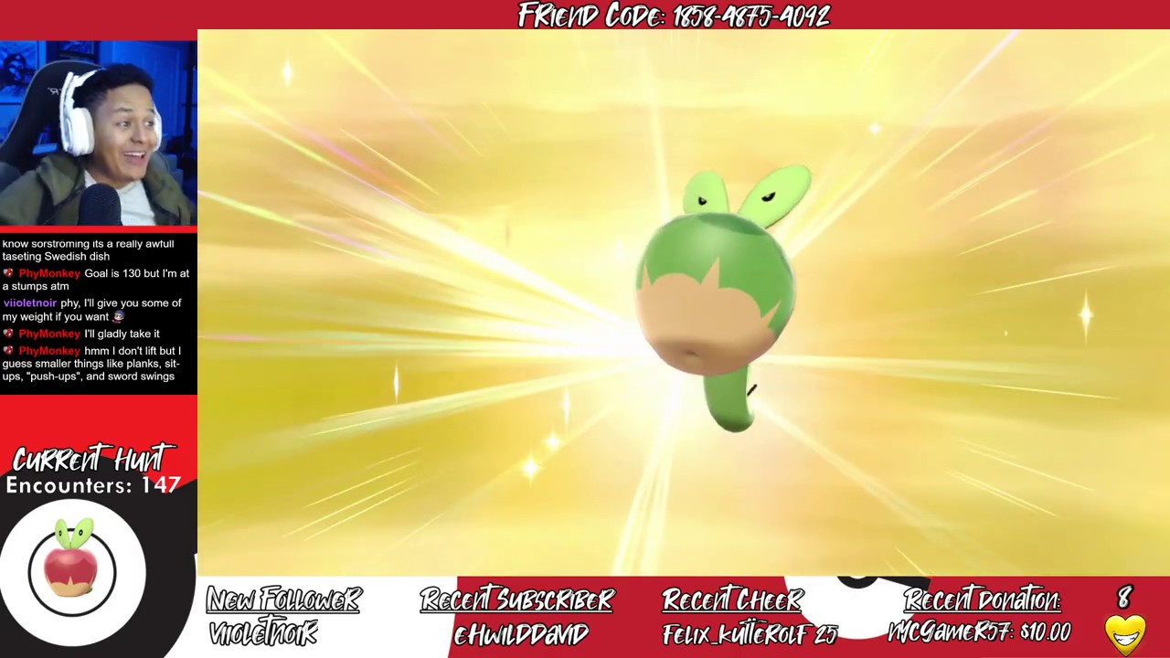 Shiny Applin!! Pokemon Sword and Shield