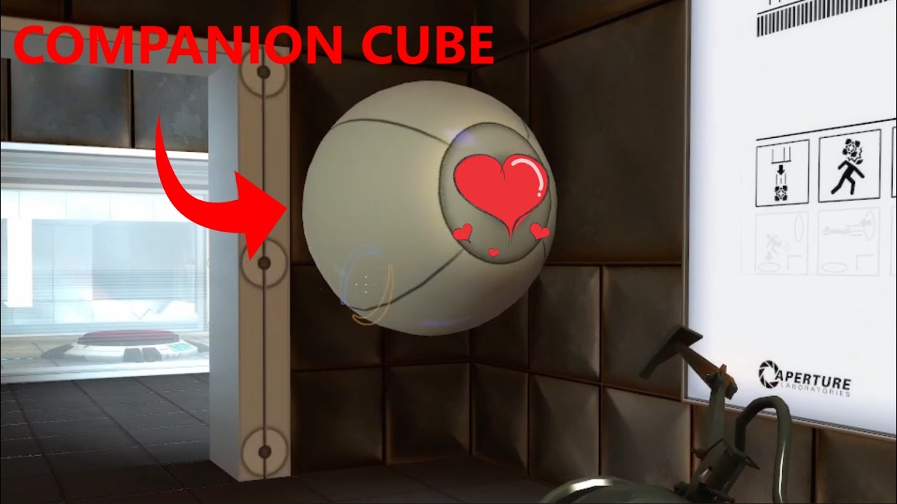 Portal But The Cubes Are Round - Portal Advanced
