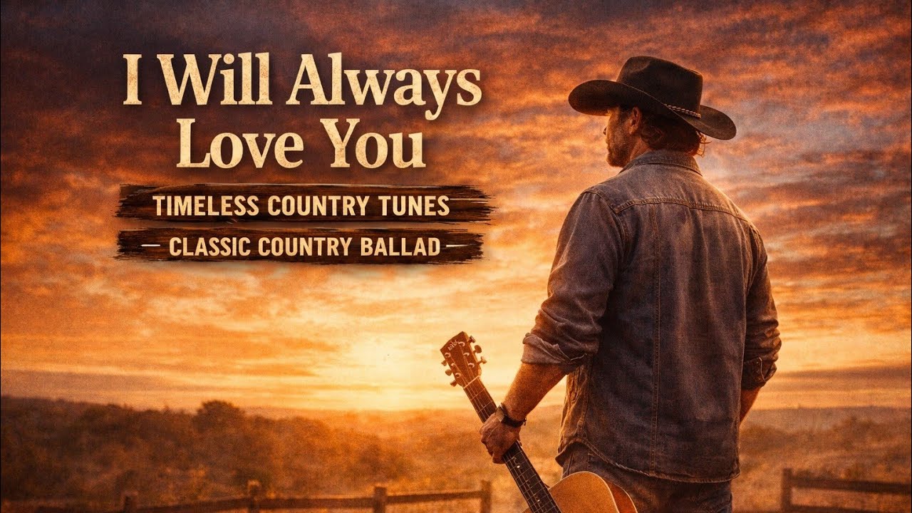 I Will Always Love You - Timeless Country Tunes | Classic Country Ballad  | Lyrics video 