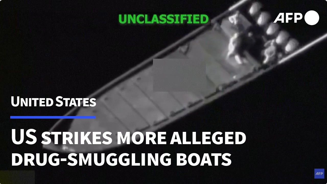 US says 11 dead in strikes on alleged drug-smuggling boats | AFP