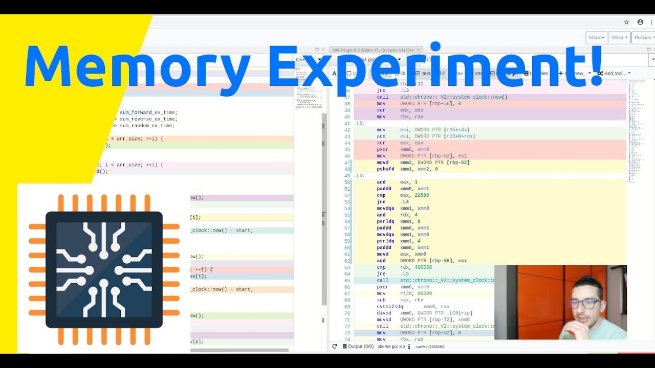Writing cache friendly c++ - Programming #3