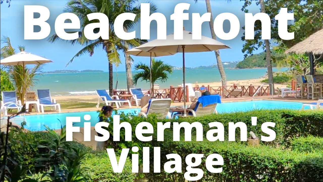 Bargain Beachfront Hotel + Great Night Out Samui Fisherman's Village Thailand 2022
