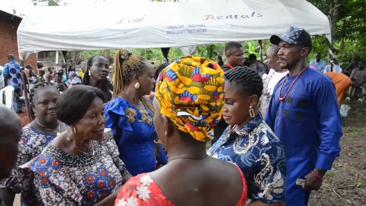 Burial ceremony of late pa.jacob obiazi a.k.a.deputy @ omolua igbanke.