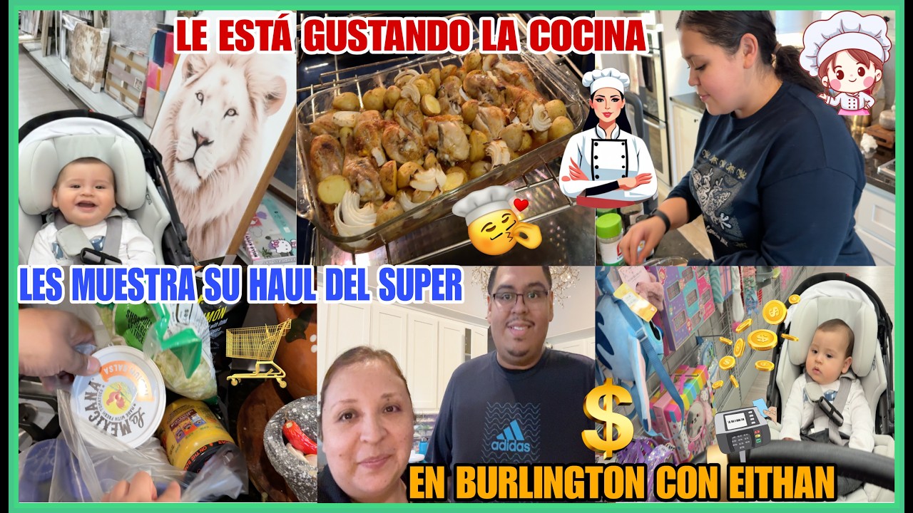 👧🏻TENEMOS NUEVA 👩🏼‍🍳CHEF  EN CASA💙LO QUE COMPRA CUANDO VA SOLO AL SUPER 😄