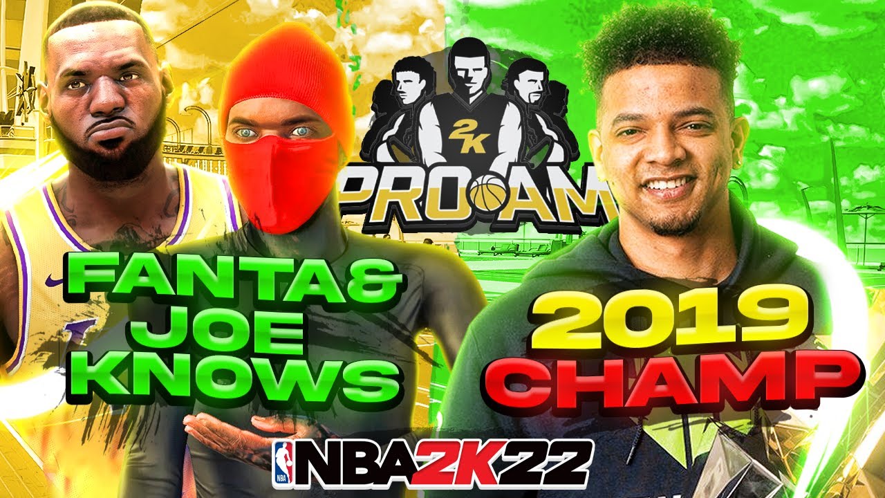 Me & Joe knows Teamed up in Pro-AM and ran into NBA2KL CHAMP BEARDABEAST In 5000$ Tourney (INTENSE)