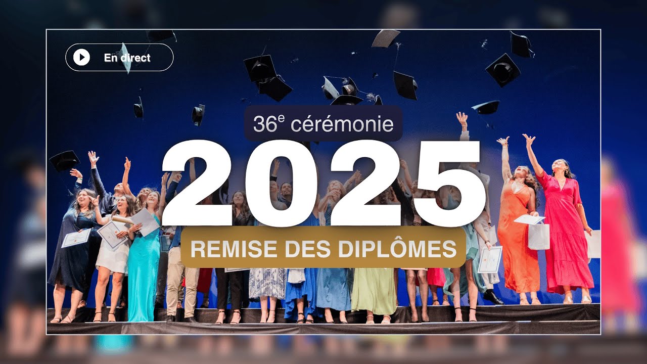 🎓 36e Cérémonie de remise des Diplômes – Promotions 2025 | École de Savignac – LE DIRECT