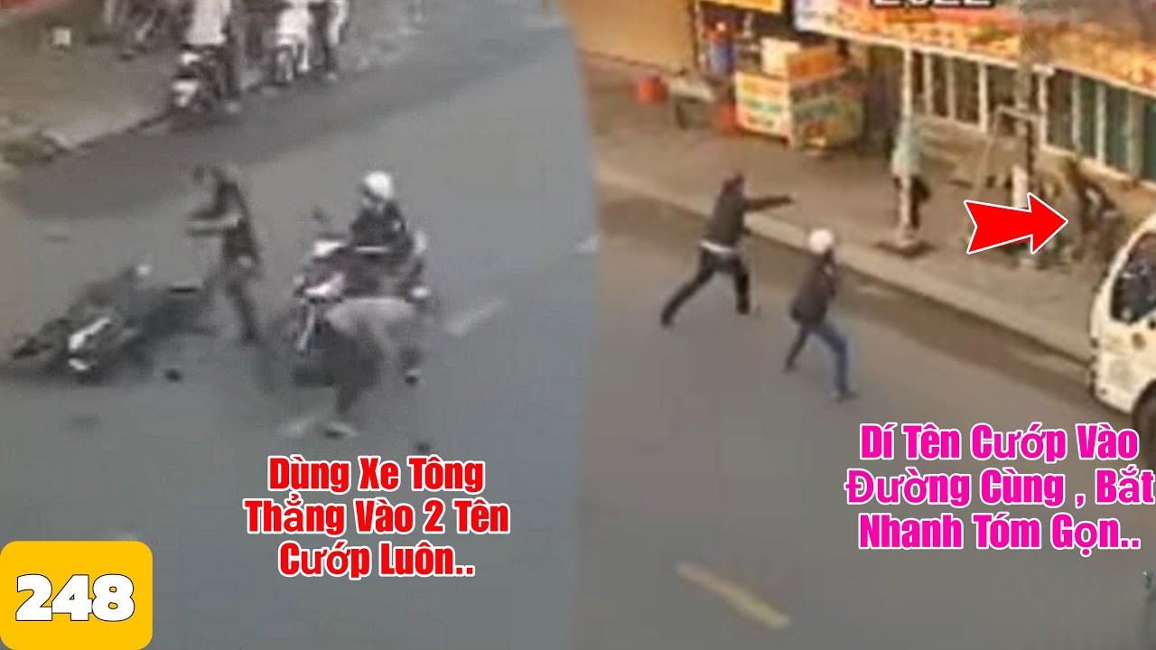 Người Dân Vây Bắt Cướp Cố Gắng Tóm Cho Được...