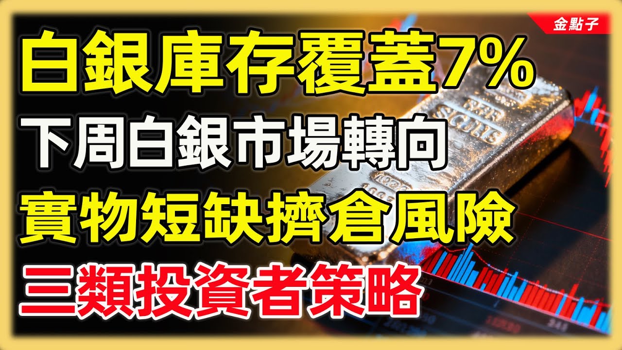 白銀庫存覆蓋7%，下周白銀市場轉向，實物短缺擠倉風險，三類投資者策略#投資#理財#退休金#晚年生活#晚年幸福#富人思維#財商#養老#黃金