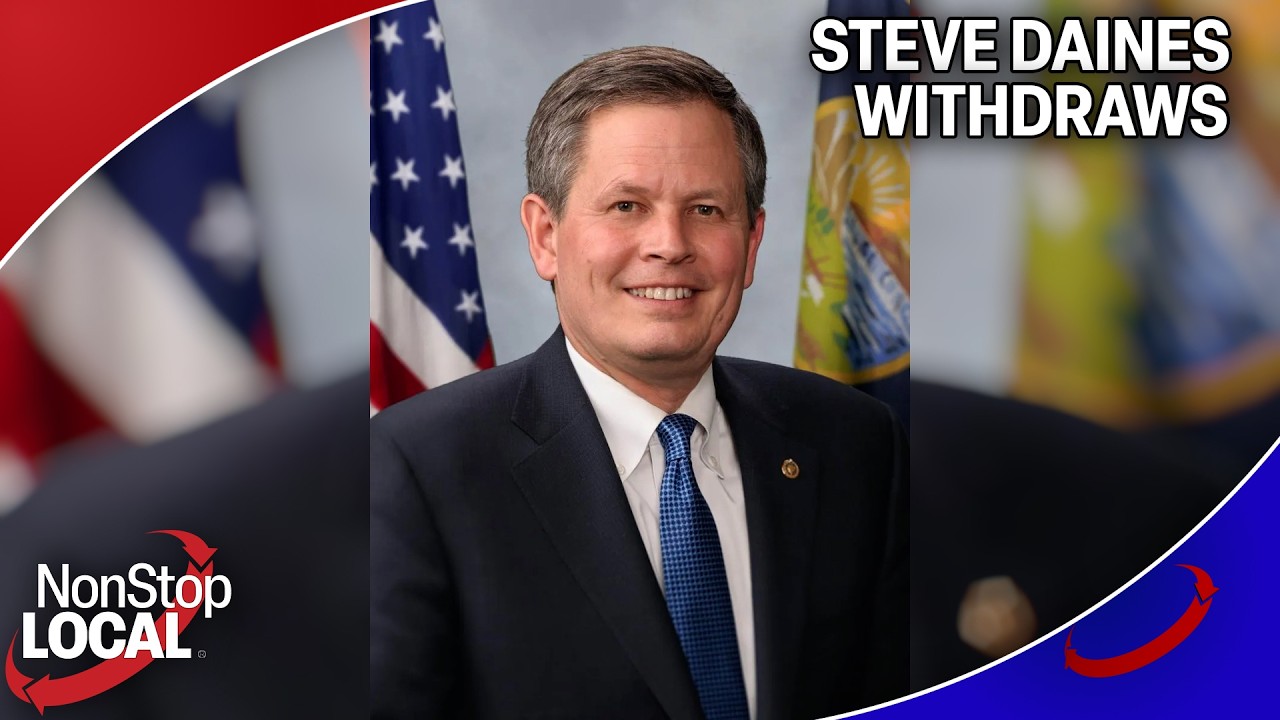 Montana Senator Steve Daines withdraws from reelection