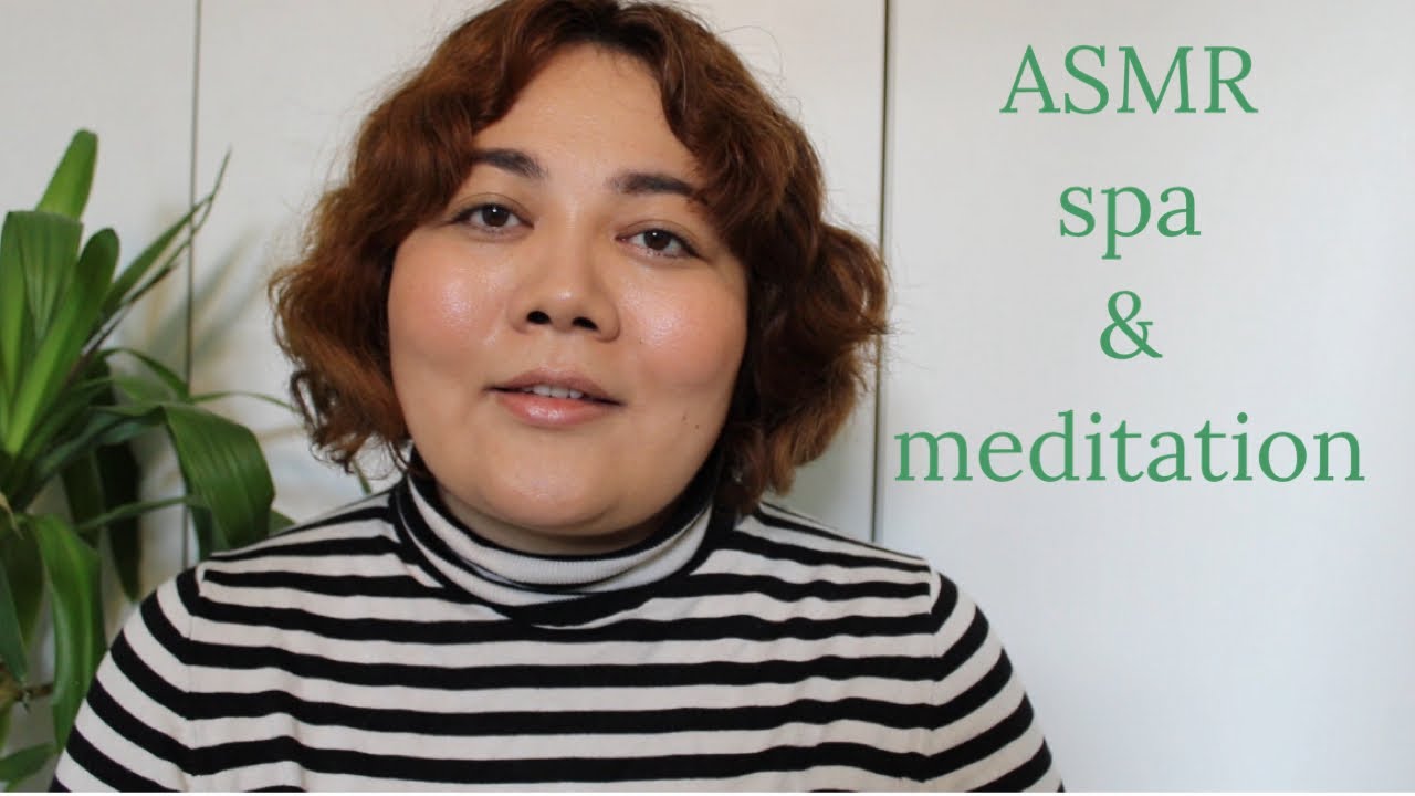 ASMR Personal Attention. (Role play) Face, Head and Neck Massage and Meditation 🧘🏻‍♀️