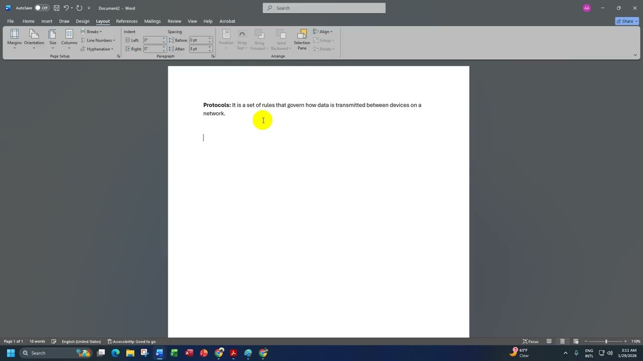 Class 29 || Protocols || Protocols Stack || CS 9618 A2