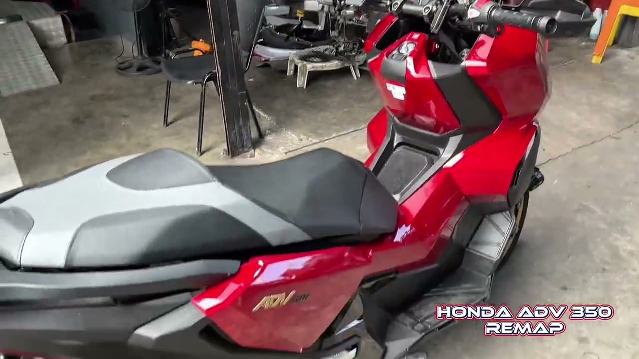 2 units HONDA ADV350 stock Pipe ECU Remap