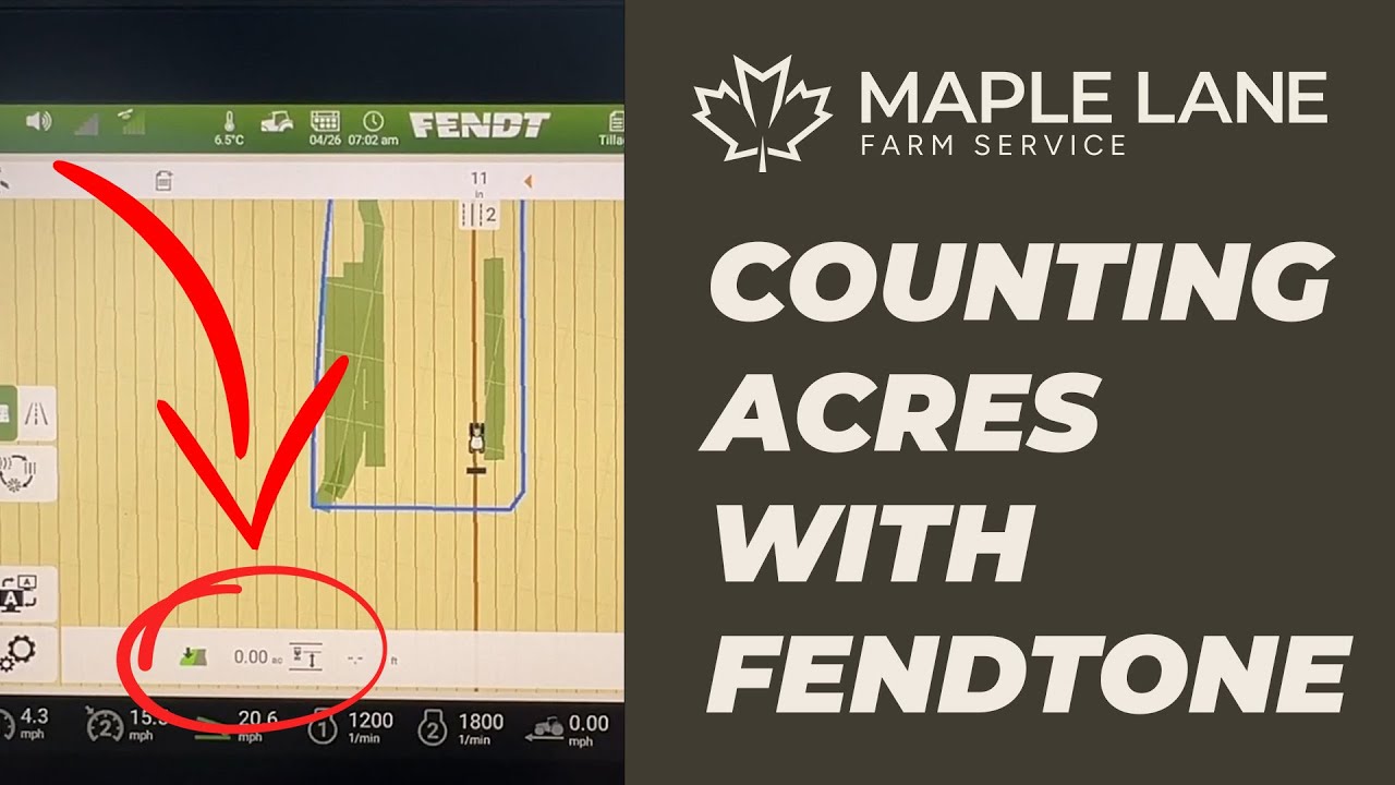 Acre Counter Troubleshooting: FendtONE Simplified