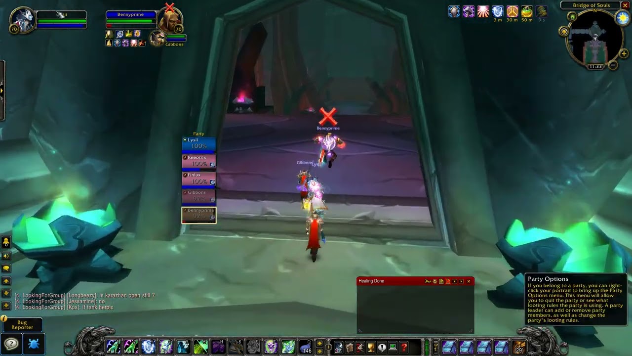 TBC Classic PTR Resto Shaman Healer Heroic Dungeon Auchenai Crypts