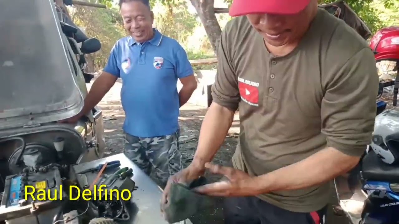 Nalagotok Lang Pag inistart.... Starter Papalitan na daw ng Carbon Sabi ni Sir 😁😁😁