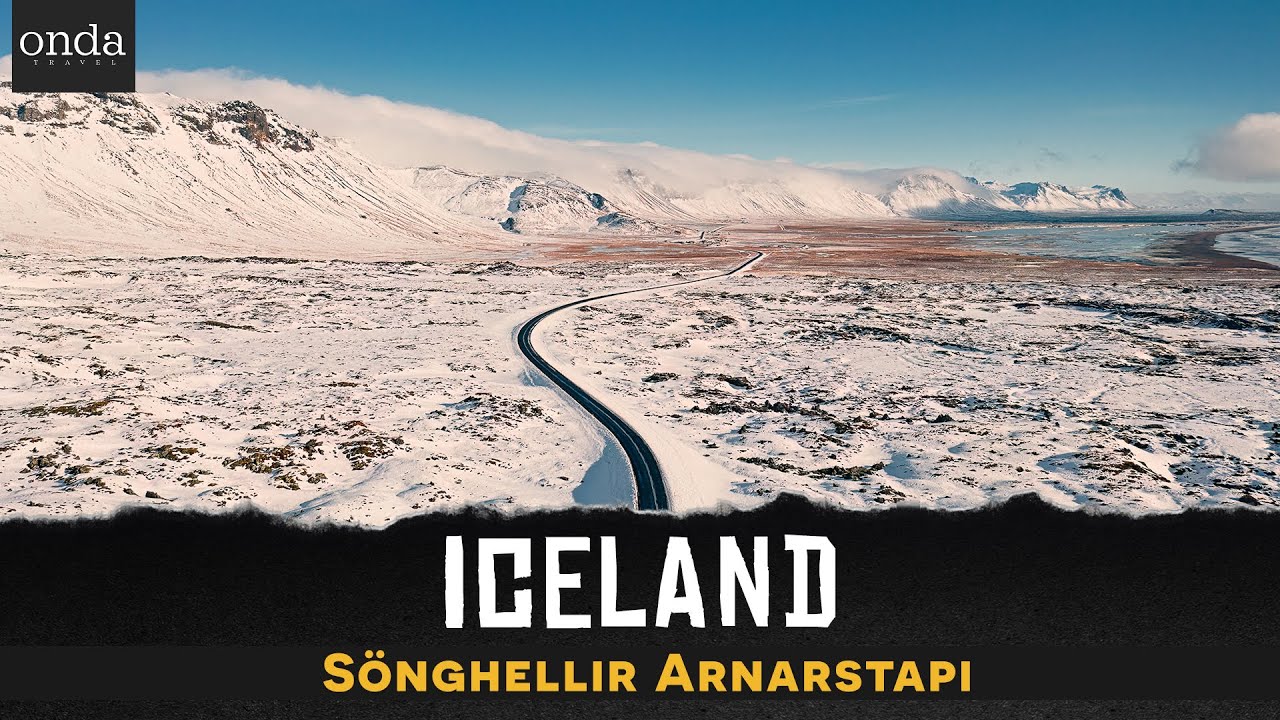 ❯  ICELAND  - Winter in S&ouml;nghellir Songhellir  Arnarstapi ❯  Cinematic drone landscape 4K DJI Drone