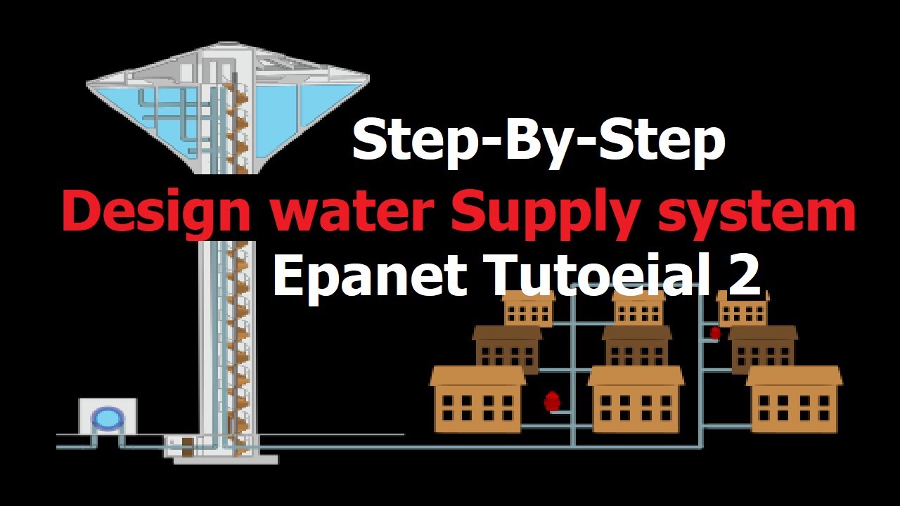 How To Design Water Distribution System  Epanet 2