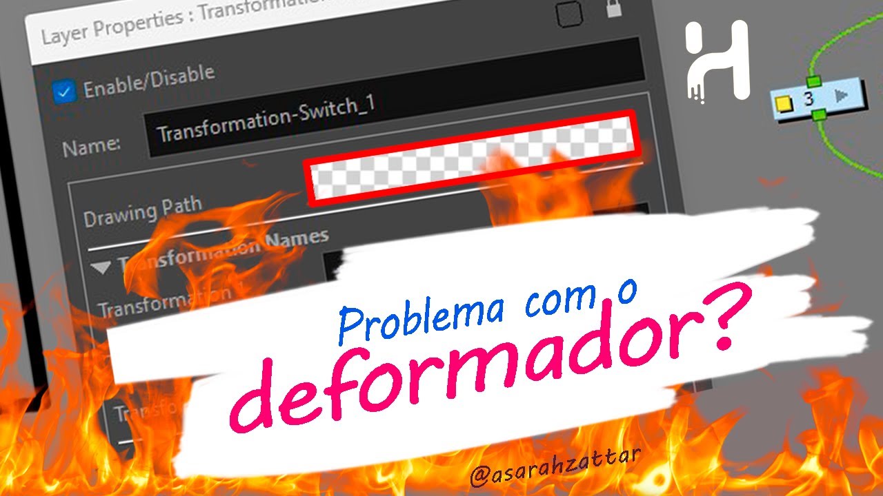 Porquê deformador não está funcionando?