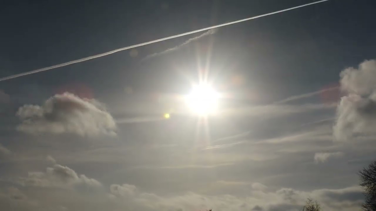 Plane Spotting Time Lapse. Observing the sky UK  25 02 26