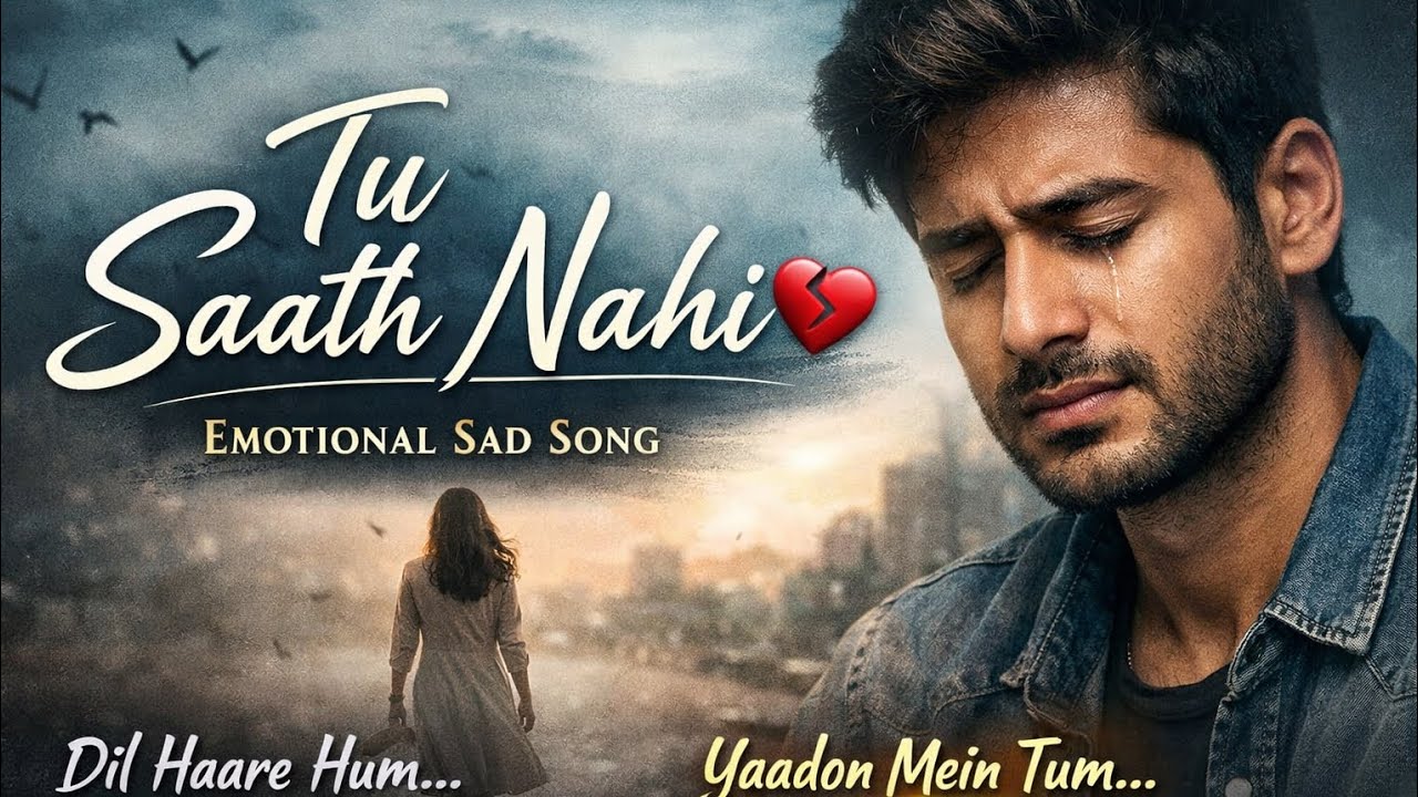 Tu Saath Nahi 💔 | Emotional Sad Song | Heart Touching Hindi Song