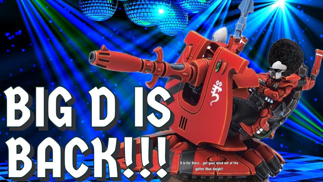 Bringing the &ldquo;Big D&rdquo; With Aeldari Support Weapons-&ldquo;Too Much D-Cannon To Handle&hellip;&rdquo;
