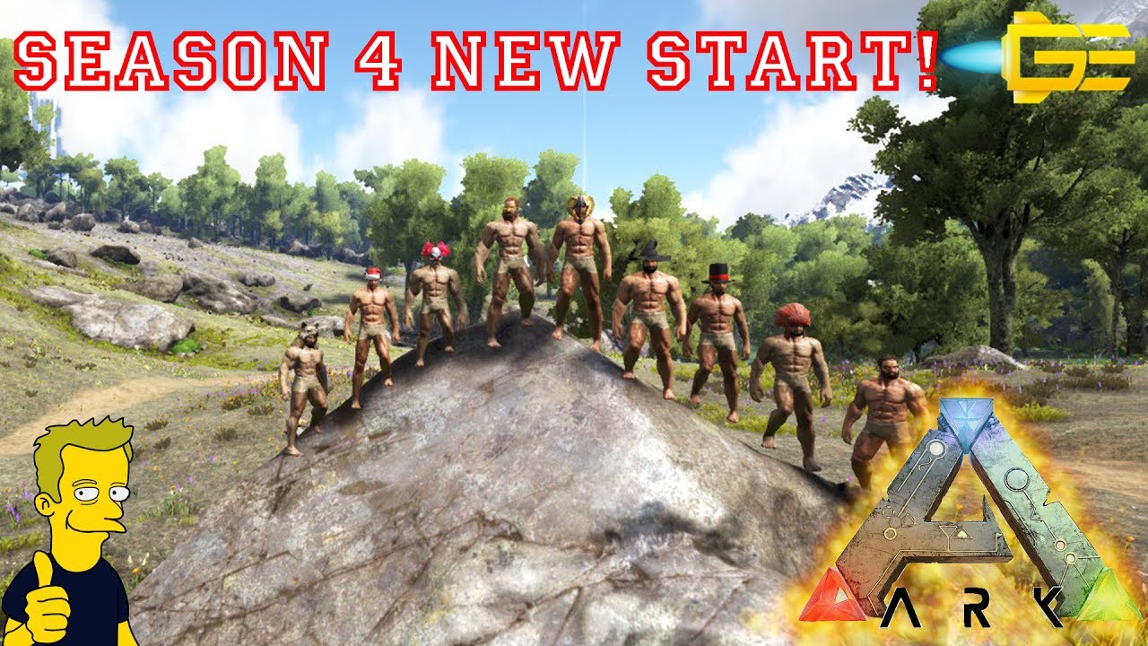 NEW START!! ARK THE ISLAND VANILLA SEASON 4  DAY 1 Gaming Evolved ARK: Survival Evolved