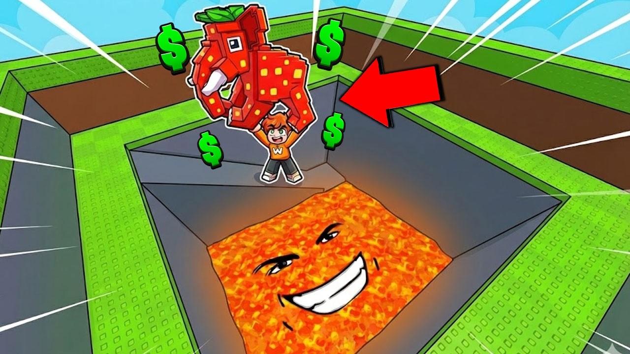 ¡ESCAPA DE LA LAVA ASCENDENTE POR BRAINROTS! (JUEGO COMPLETO)
