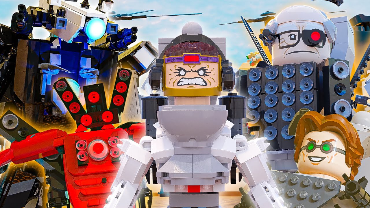 LEGO SKIBIDI TOILET ALL EPISODES (seasons 16-21)