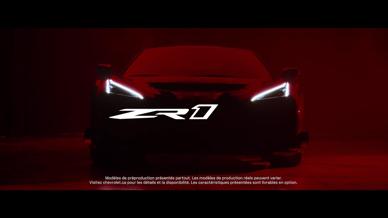 Corvette ZR1X | La Corvette la plus évoluée jamais conçue | Chevrolet Canada
