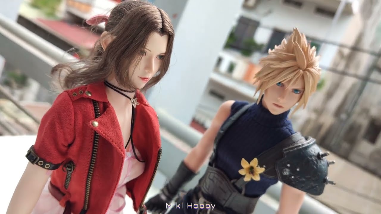[4K Unboxing] Super Duck Set057 Aerith Final Fantasy VII Remake 1/6 action figure