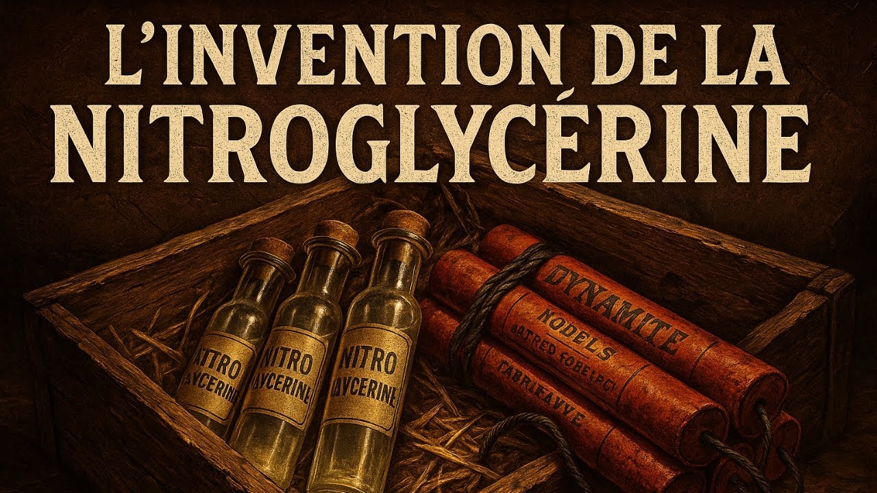 L'INVENTION DE LA NITROGLYC&Eacute;RINE : L&rsquo;EXPLOSIF QUI A CONSTRUIT LE MONDE ET FAIT TREMBLER L&rsquo;HISTOIRE !