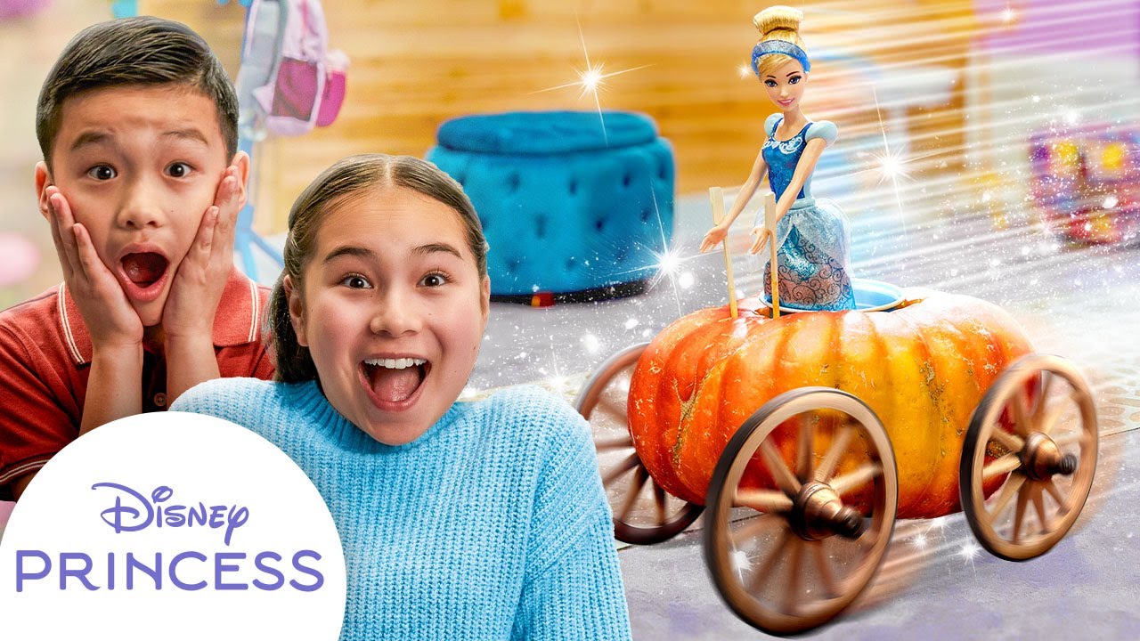 How to Create a Cinderella Pumpkin Carriage | Disney Princess Club