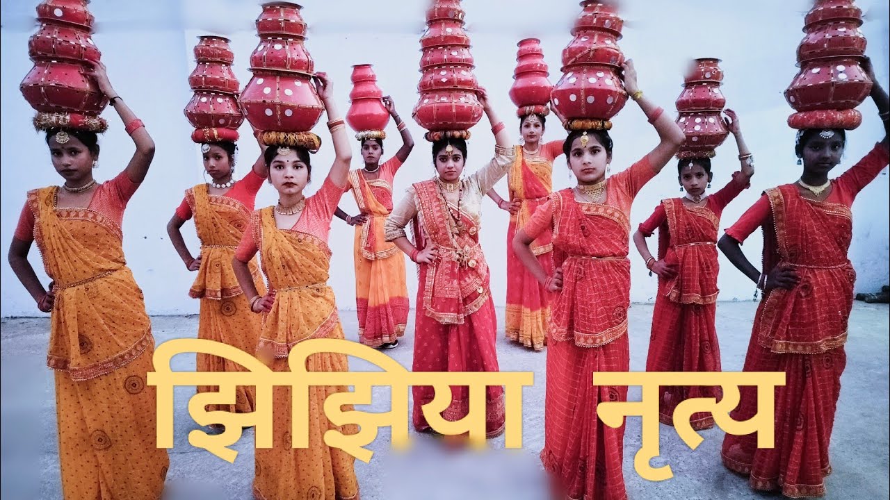 झिझिया गीत Full Dance Video HD Maithili Lokgeet #jhijhiya #dance #trending #viralvideo