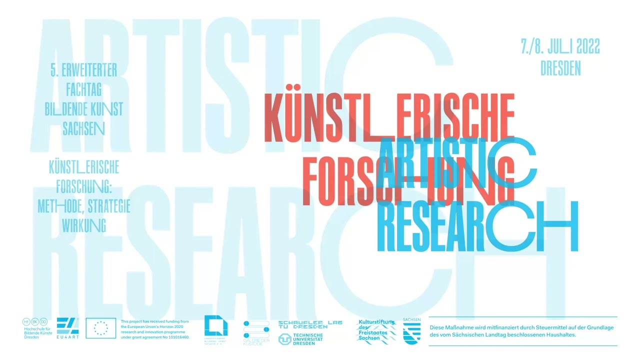 5.Fachtag_Künstlerische Forschung: Dr  Michael Hiltbrunner: Was ist künstlerische Forschung