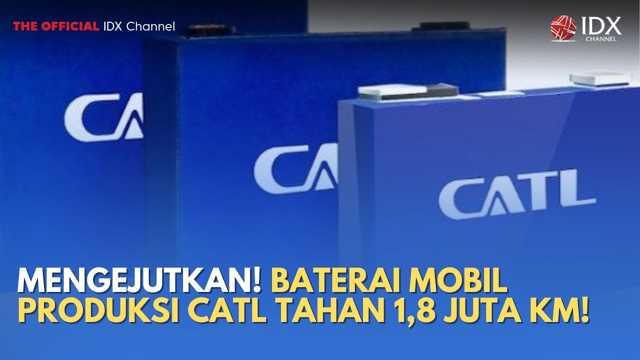 Mengejutkan! Baterai Mobil Produksi CATL Tahan 1,8 Juta Km! | TECH BIZZ