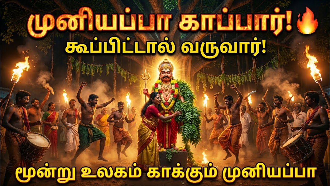 முனியப்பா… முனியப்பா! 🔥 காப்பாற்றும் காவல் தெய்வம் | Powerful Muniyappan Song@AnnamalaiyarMusical 