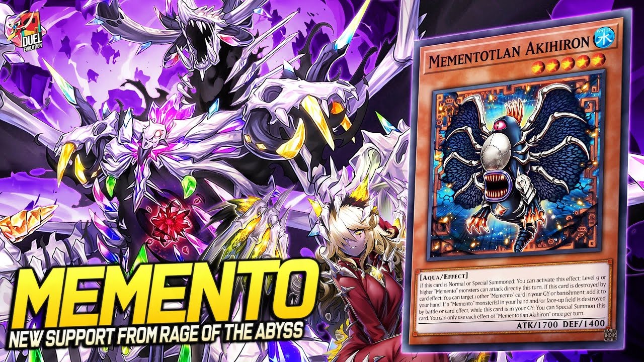 Deck Memento Post Rage of the Abyss| EDOPRO | Replays 🎮 + Decklist ✔️