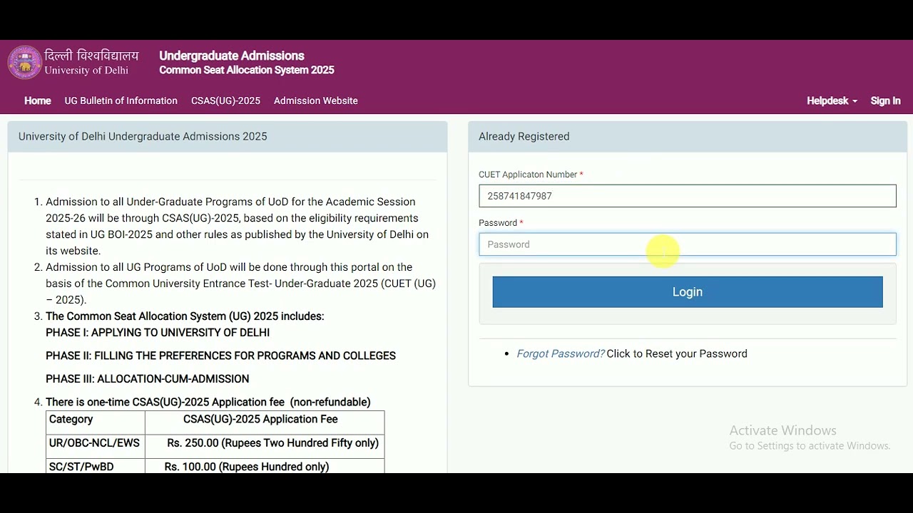 Result out of DU UG Round 2 Allotment List 2025 #delhiuniversity