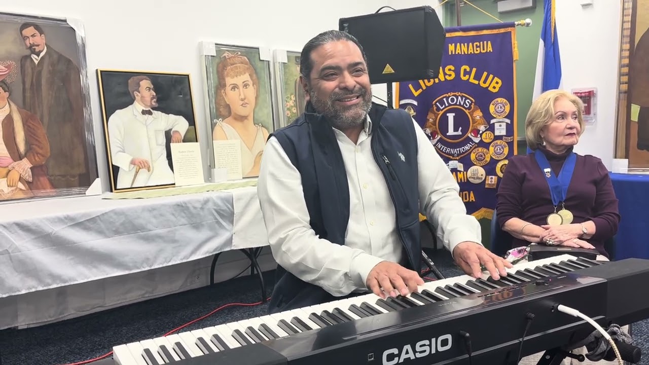 Maestro Mario Rocha/Nicaragua/Rubén Darío 