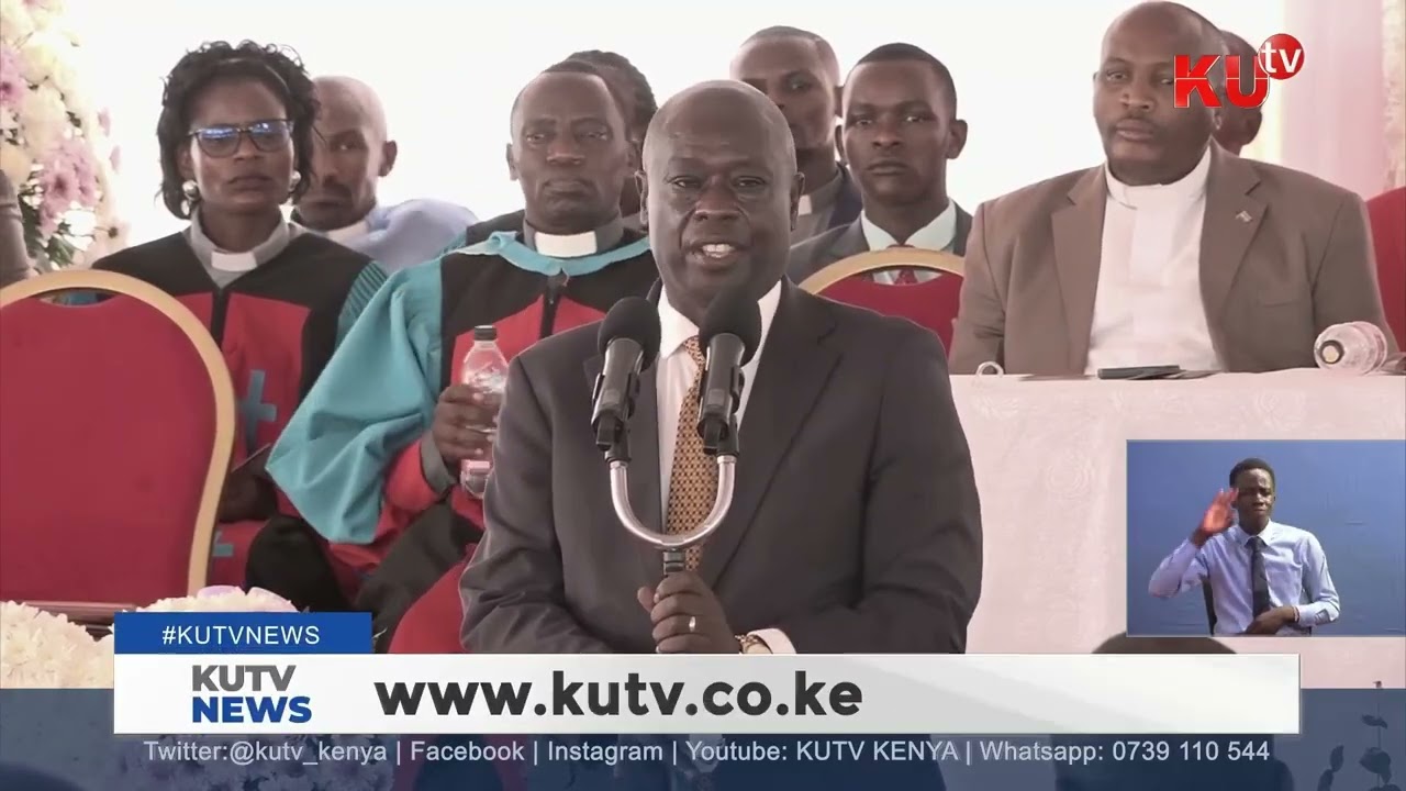 Gachagua Vows to Name and Expose Those Behind Othaya Church Attack