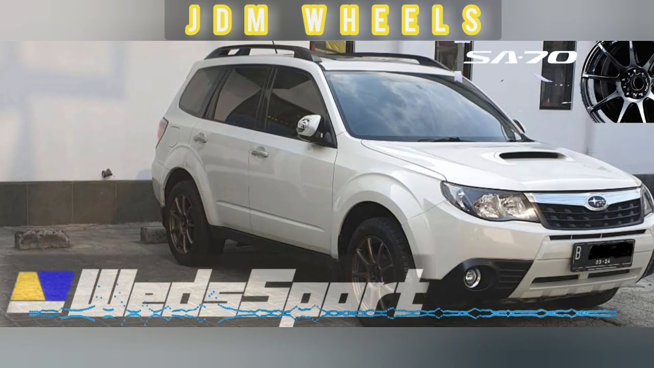 WEDS SPORT|JDM WHEELS|VELG ORIGINAL✴SUBARU✴SUBARU FORESTER