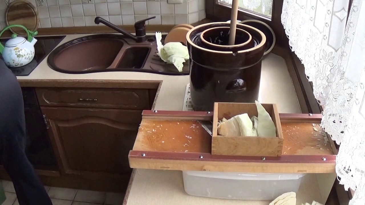 Sauerkraut herstellen