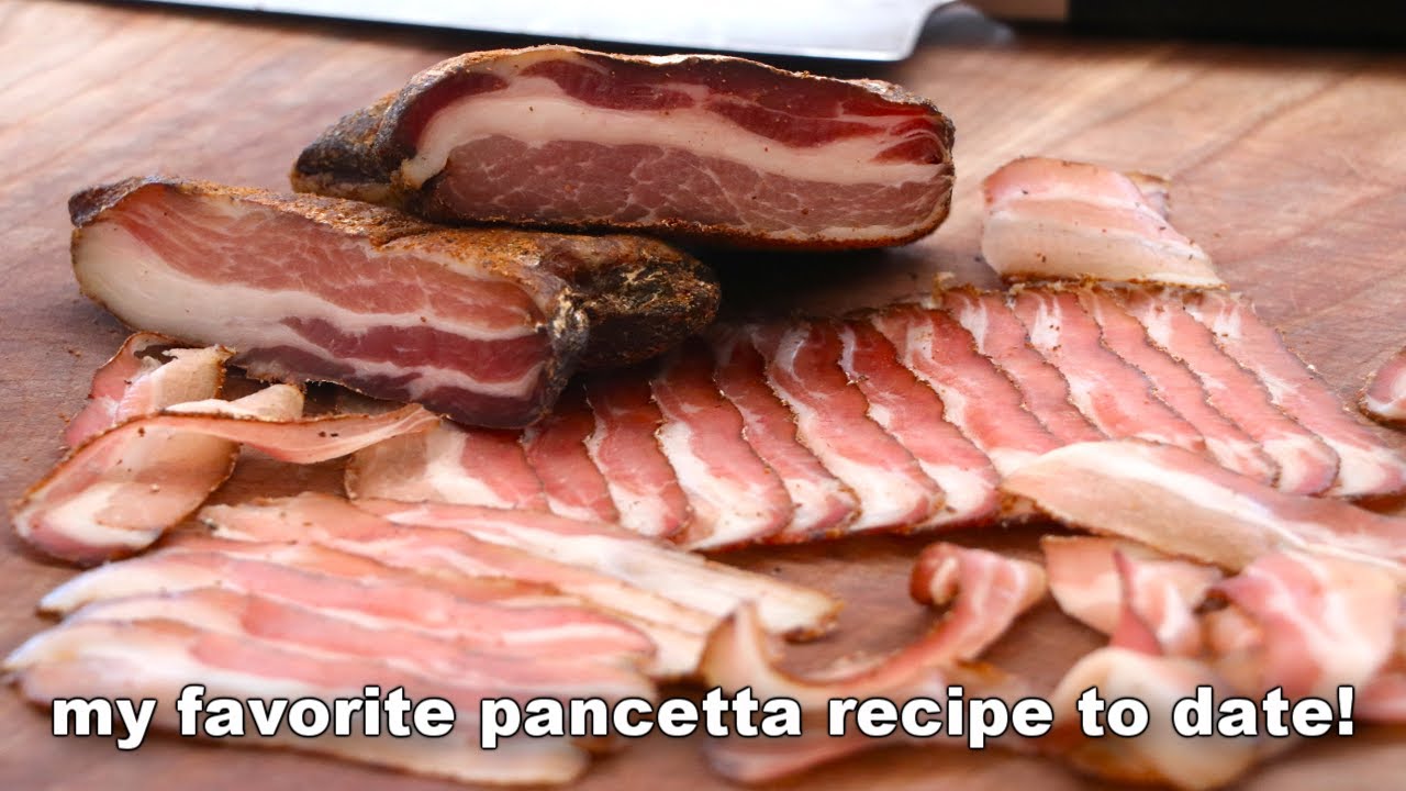 We made a No-Nitrite Italian Bacon in our Ice Chest