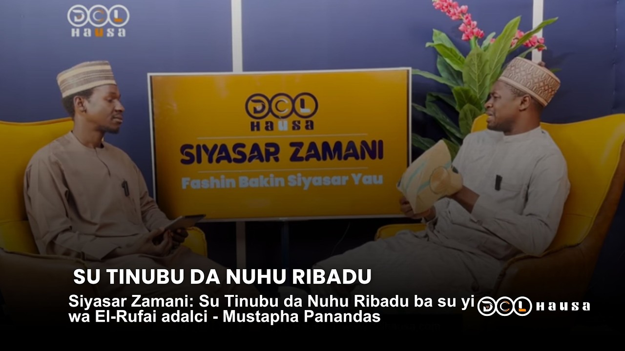 Siyasar Zamani: Su Tinubu da Nuhu Ribadu ba su yi wa El-Rufai adalci  - Mustapha Panandas