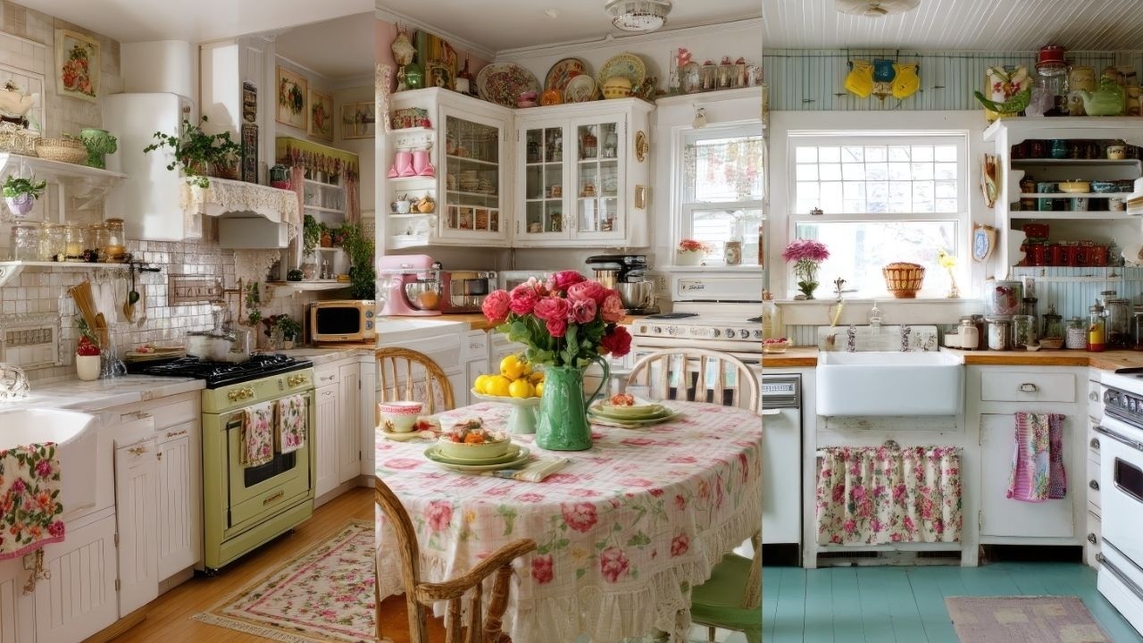 How to Create a Vintage Spring Kitchen | Decor Tips From Grandma&rsquo;s Era