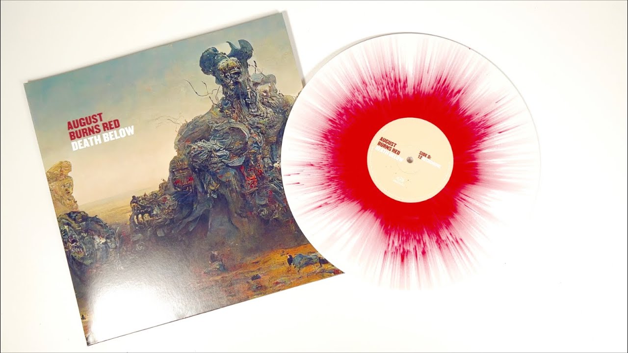 August Burns Red Death Below exclusive limited vinyl unboxing.