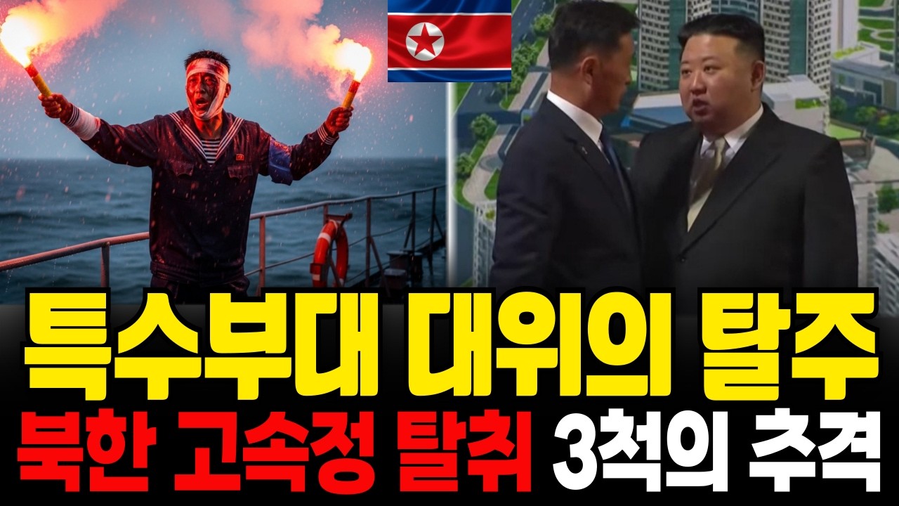 북한 고속정 탈취… 3척의 추격 / NLL을 넘은 밤… 특수부대 대위의 탈주 #탈북전 #탈북감동사연 #탈북 #김정은