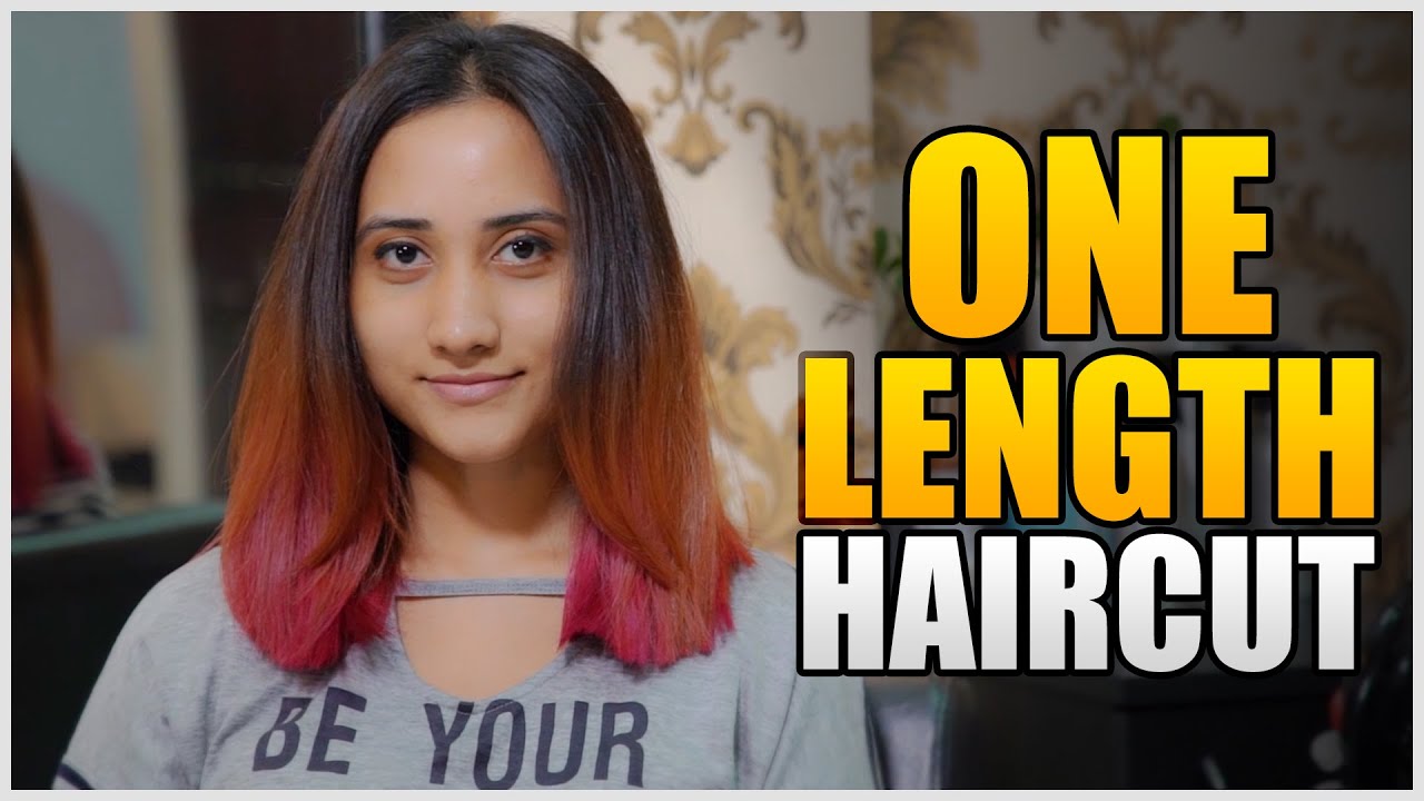 One Length Haircut by Salon Gayathri | Gayathri Dias
