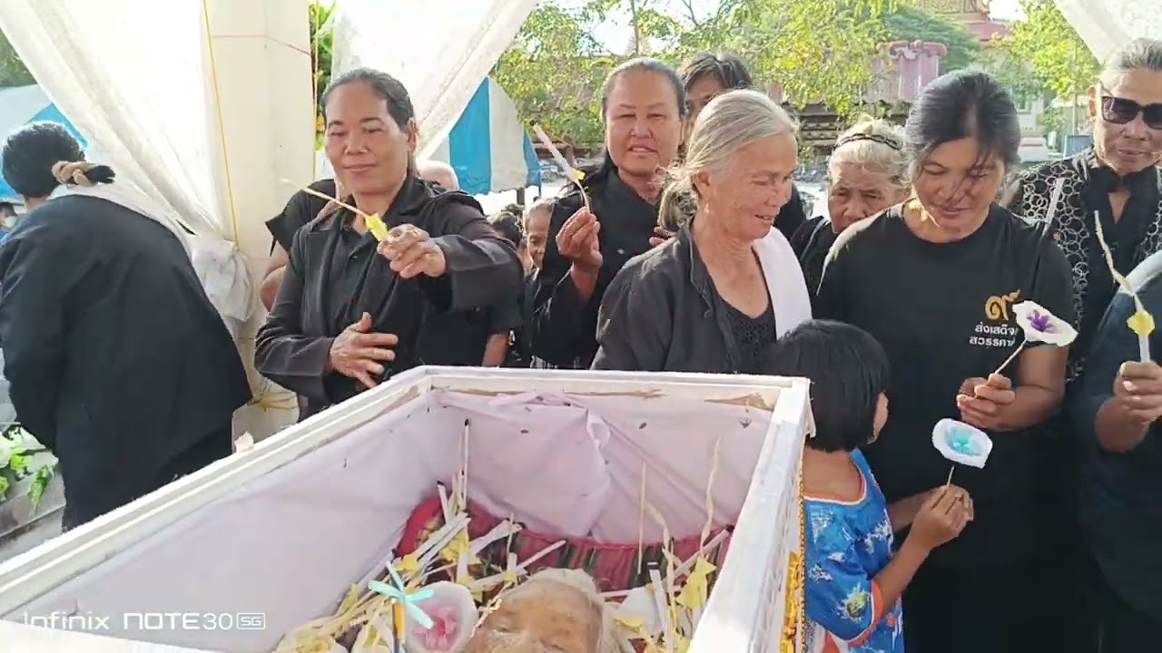  Ep.85 พิธีงานศพของยายเจ็กบ้านหนองขุ่น🙏🙏🙏