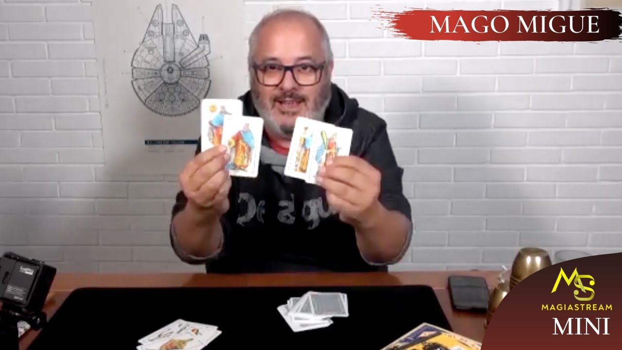 Increible magia con cartas || MAGO MIGUE en Magiastream